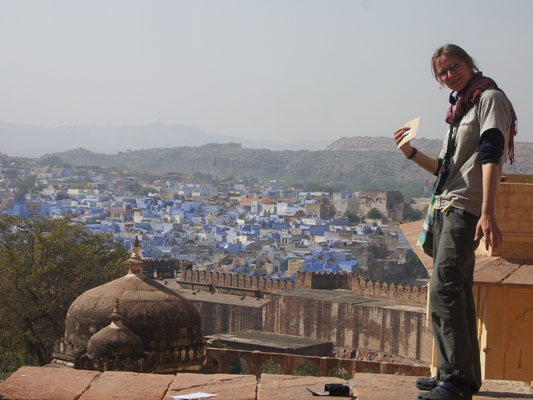 The blue city at Jodphur