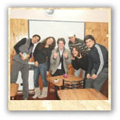 Mike volunteered as an English teacher in Argentina