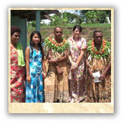 Leila volunteered as a community teacher in Fiji