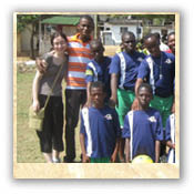 Jasmine volunteered as a teacher in Ghana on his gap year