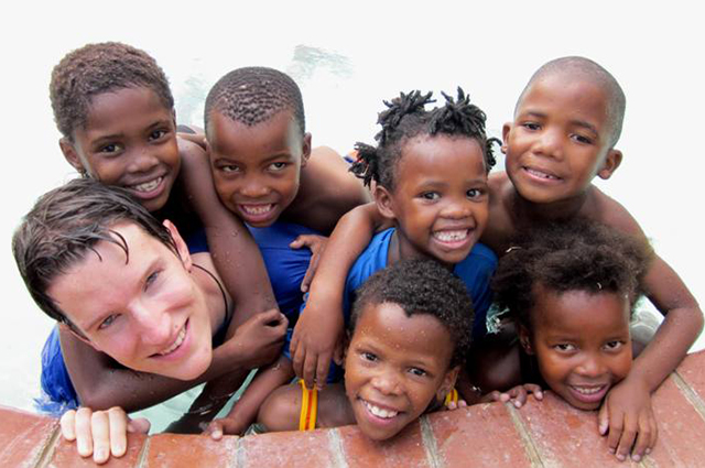Matt with SOS Africa Children Matt with SOS Africa Children