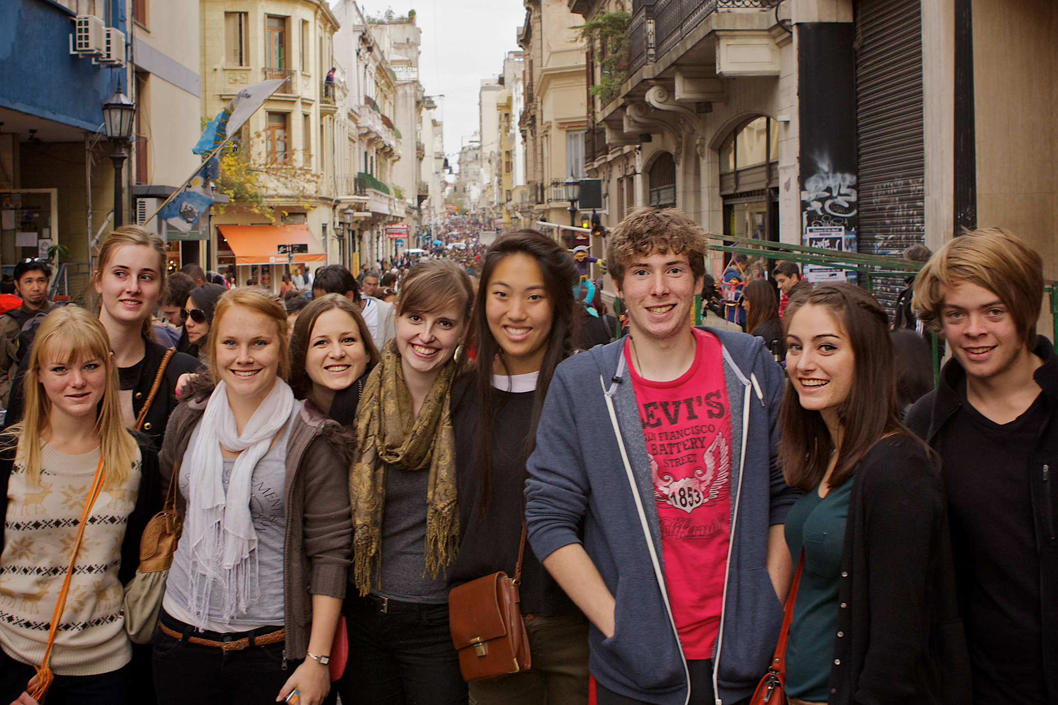 Gap Year Argentina - San Telmo market