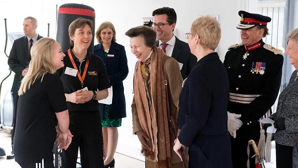 HRH Princess Royal with Lattitude