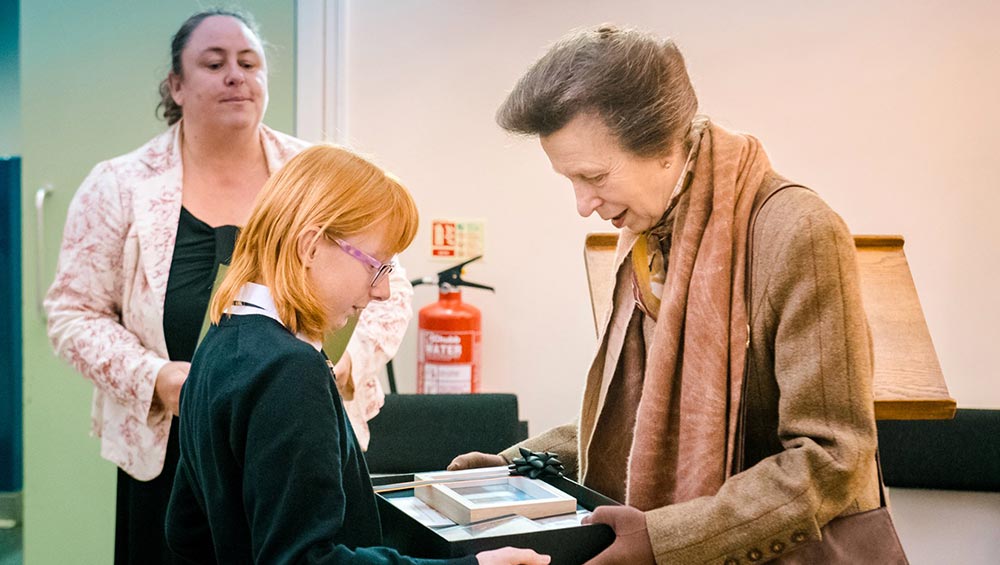 HRH Princess Royal with Lattitude
